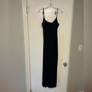 JJill medium black maxi dress
